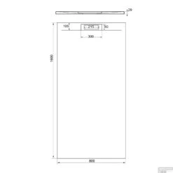 Douchebak + Sifon Allibert Rectangle 160x80 Cm Mat Okergeel -Sealkin Badkamermeubilair Winkel douchebak sifon allibert rectangle 160x80 cm mat wit tech 6