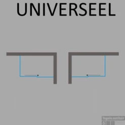 Douchecabine Wiesbaden Rechthoek Schuifdeur 120x80cm 8mm NANO Coating 17 Douchecabine Wiesbaden Rechthoek Schuifdeur 120x80cm 8mm NANO Coating -Sealkin Badkamermeubilair Winkel douchecabine fleur rechthoek 120x90cm antikalk coating bovenaanzicht 1