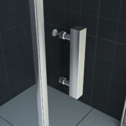 Douchecabine Wiesbaden 1 Schuifdeur 120x90cm 8mm NANO Coating -Sealkin Badkamermeubilair Winkel douchecabine wiesbaden rechthoek 120x80 20.3851 1