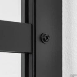 Douchecabine Sealskin Soho 120x80 Cm Met Draaideur Links Hoekcabine 8 Mm Helderglas Mat Zwart -Sealkin Badkamermeubilair Winkel douchecabine sealskin soho 120x80 cm links hoekcabine 8 mm mat zwart sfeer detail2