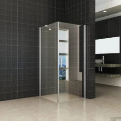 Douchecabine Wiesbaden Vierkant 1 Swingdeur 90x90cm 8mm NANO Coating