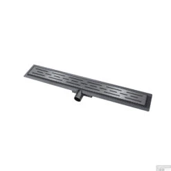 Douchegoot Wiesbaden Met Flens 70x7cm 6.7cm Diep Gunmetal -Sealkin Badkamermeubilair Winkel douchegoot wiesbaden met flens 70x7cm 6.7cm diep gunmetal 4