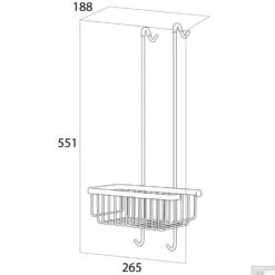 Douchekorf Tiger Exquisit Chroom 16 Douchekorf Tiger Exquisit Chroom -Sealkin Badkamermeubilair Winkel douchekorf tiger exquisit chroom4008914899013 5