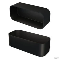 Douchemand Geesa Frame 25 Cm Zwart