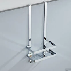 Doucherek Boss & Wessing Talpa Voor Douchewand 52x23x12 Cm Chroom -Sealkin Badkamermeubilair Winkel doucherek boss wessing talpa voor douchewand 52x23x12 cm chroom detail