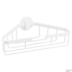 Doucherek Differnz Driehoek 25x8x13.1 Cm Wit