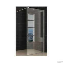 Douchewand Wiesbaden Met RVS Profiel 120x200 Cm 10mm NANO Glas -Sealkin Badkamermeubilair Winkel douchewand wiesbaden rvs profiel 20.3937 shop