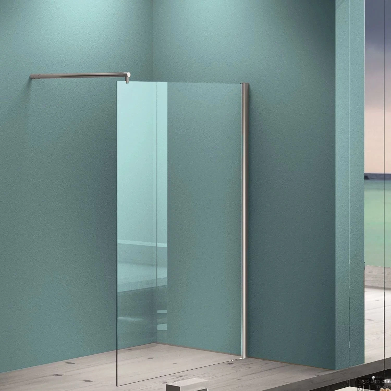 Douchewand Wiesbaden 160x200cm 8mm NANO Coating 3 Douchewand Wiesbaden 160x200cm 8mm NANO Coating