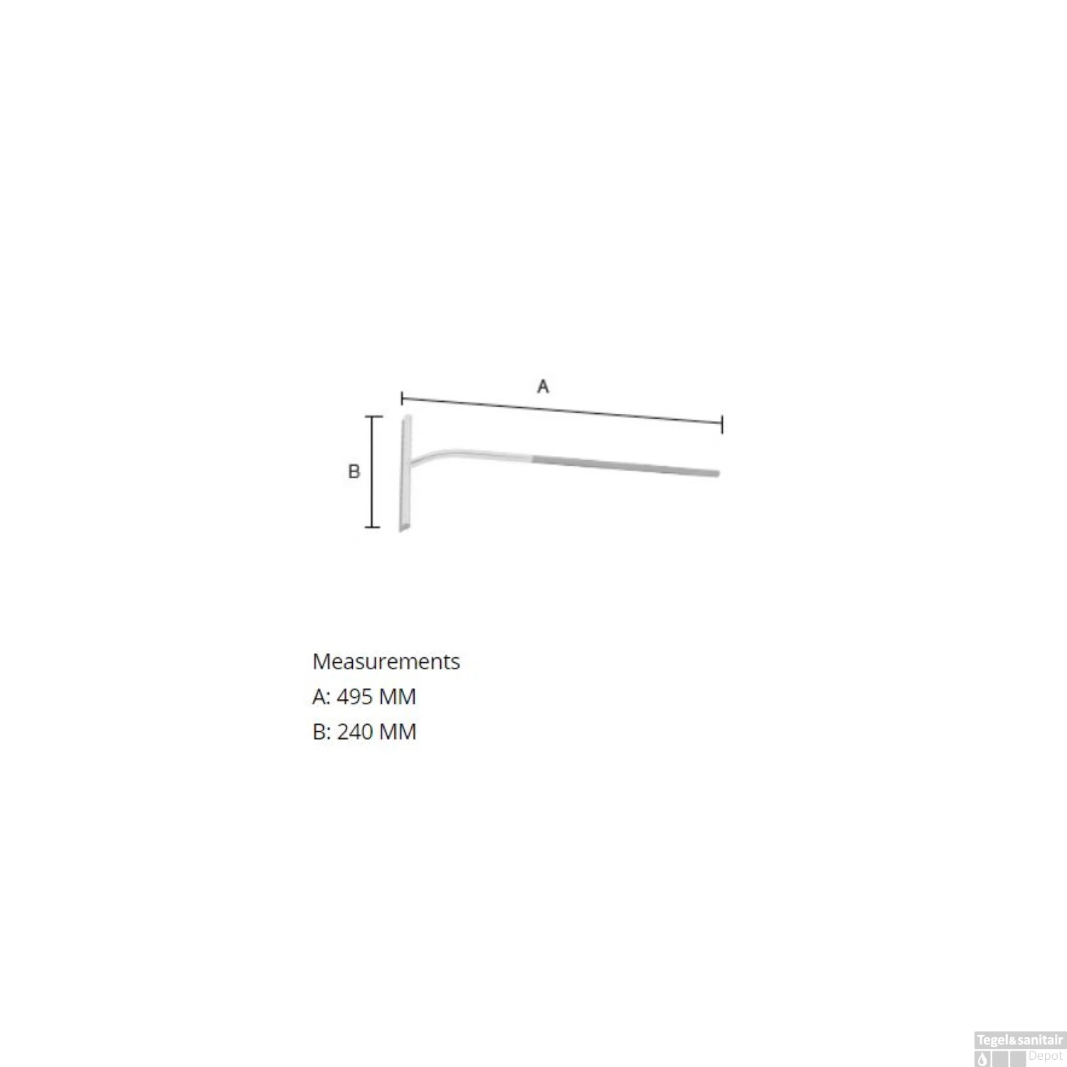 Douchewisser Smedbo Sideline Lange Grip Chroom 4 Douchewisser Smedbo Sideline Lange Grip Chroom - Afbeelding 2