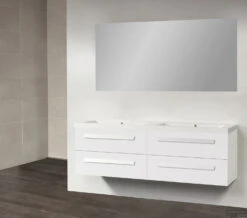 Wastafelblad Exclusive Line Foggia 160 0 Kraangaten -Sealkin Badkamermeubilair Winkel dsc01103 foggia zonder kraangaten