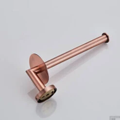 Dubbele Reserverolhouder Boss & Wessing Copper Geborsteld Koper -Sealkin Badkamermeubilair Winkel dubbele reserverolhouder boss wessing copper geborsteld koper detail2