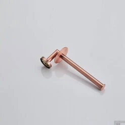 Dubbele Reserverolhouder Boss & Wessing Copper Geborsteld Koper -Sealkin Badkamermeubilair Winkel dubbele reserverolhouder boss wessing copper geborsteld koper detail3