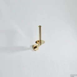 Dubbele Reserverolhouder Boss & Wessing Dorado Messing Goud -Sealkin Badkamermeubilair Winkel dubbele reserverolhouder boss wessing dorado messing goud sfeer1