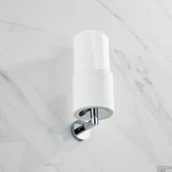 Dubbele Reserverolhouder Boss & Wessing Talpa Chroom -Sealkin Badkamermeubilair Winkel dubbele reserverolhouder boss wessing talpa chroom detail3