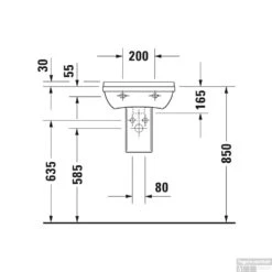 Duravit Starck 3 Fontein 45x32x15.5 Cm Rechthoek Keramiek Glanzend Wit -Sealkin Badkamermeubilair Winkel duravit starck 3 fontein 45x32x15.5 cm rechthoek keramiek glanzend wit tech2