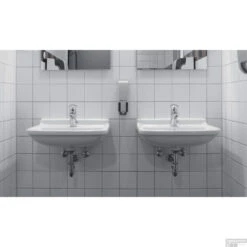 Duravit Starck 3 Wastafel 60x45x22.5 Cm Rechthoek Keramiek Glanzend Wit -Sealkin Badkamermeubilair Winkel duravit starck 3 wastafel 60x45x22.5 cm rechthoek keramiek wit 5