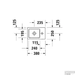 Duravit Vero Air Fontein 38x25x14 Cm Rechthoek Keramiek Glanzend Wit -Sealkin Badkamermeubilair Winkel duravit vero air fontein 38x25x14 cm rechthoek keramiek glanzend wit tech