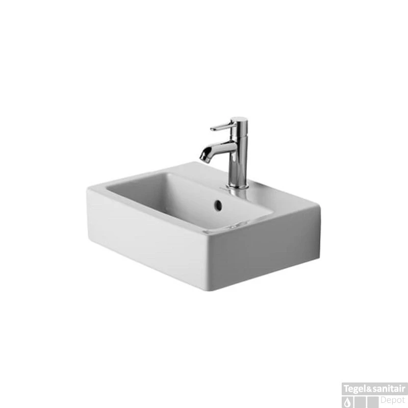 Duravit Vero Fontein Wondergliss 45x35x16 Cm Keramiek Glanzend Wit
