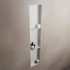 MONDIAZ EASY Nis 149,5x29,5cm In Solid Surface Kleur Opalo. 3 Vakken Geschikt Voor In- Of Opbouw 7 MONDIAZ EASY Nis 149,5x29,5cm In Solid Surface Kleur Opalo. 3 Vakken Geschikt Voor In- Of Opbouw -Sealkin Badkamermeubilair Winkel easy nis i opalo 00012 11313763857777