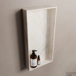 MONDIAZ EASY Nis 59,5x29,5cm In Solid Surface Kleur Ostra. 1 Vak Geschikt Voor In- Of Opbouw 6 MONDIAZ EASY Nis 59,5x29,5cm In Solid Surface Kleur Ostra. 1 Vak Geschikt Voor In- Of Opbouw -Sealkin Badkamermeubilair Winkel easy nis o ostra 00004 11313763857822