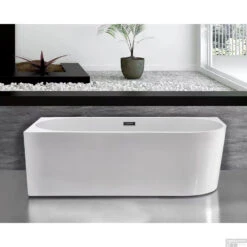 Vrijstaand Hoekbad Boss & Wessing Aloni Links 170x75 Wit