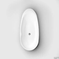 Ligbad Clou First 182x82x49cm Aluite Mat Wit (Vrijstaand) -Sealkin Badkamermeubilair Winkel first bath concept a