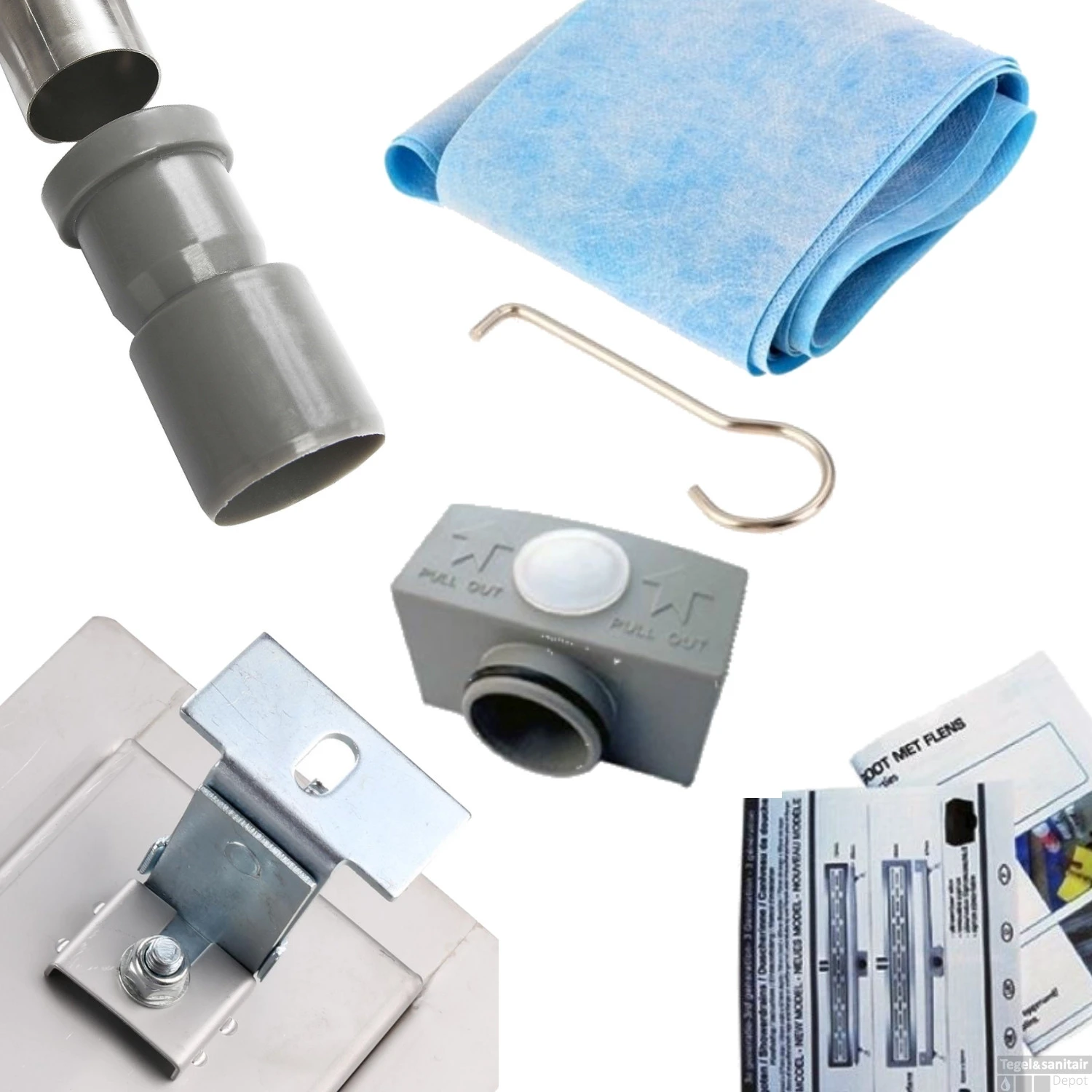 Wiesbaden RVS Douchegoot | Flens Met Uitneembaar Sifon (Alle Maten) 6 Wiesbaden RVS Douchegoot | Flens Met Uitneembaar Sifon (Alle Maten) - Afbeelding 4