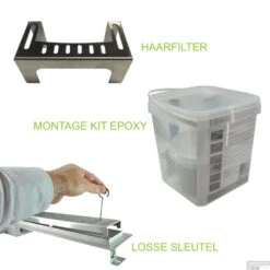 RVS Douchegoot Flens Met Uitneembaar Sifon 120x7cm 6,7cm Diep TEGEL ROOSTER 18 RVS Douchegoot Flens Met Uitneembaar Sifon 120x7cm 6,7cm Diep TEGEL ROOSTER -Sealkin Badkamermeubilair Winkel flens tegel rooster 120cm 8