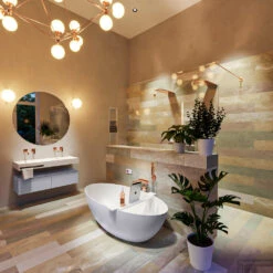 FLOAT Vrijstaand Bad 170x80cm Kleur Cale / Talc -Sealkin Badkamermeubilair Winkel float 2 00008