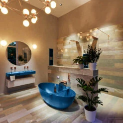 FLOAT Vrijstaand Bad 170x80cm Kleur Jeans / Jeans -Sealkin Badkamermeubilair Winkel float 2 00026