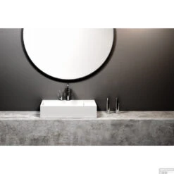 Wastafel Clou Flush 60x42x13cm Solid Surface Mat Wit (Met 5 Voorbewerkte Kraangaten) 14 Wastafel Clou Flush 60x42x13cm Solid Surface Mat Wit (Met 5 Voorbewerkte Kraangaten) -Sealkin Badkamermeubilair Winkel flush concept pag 8 9 20x13 5cm