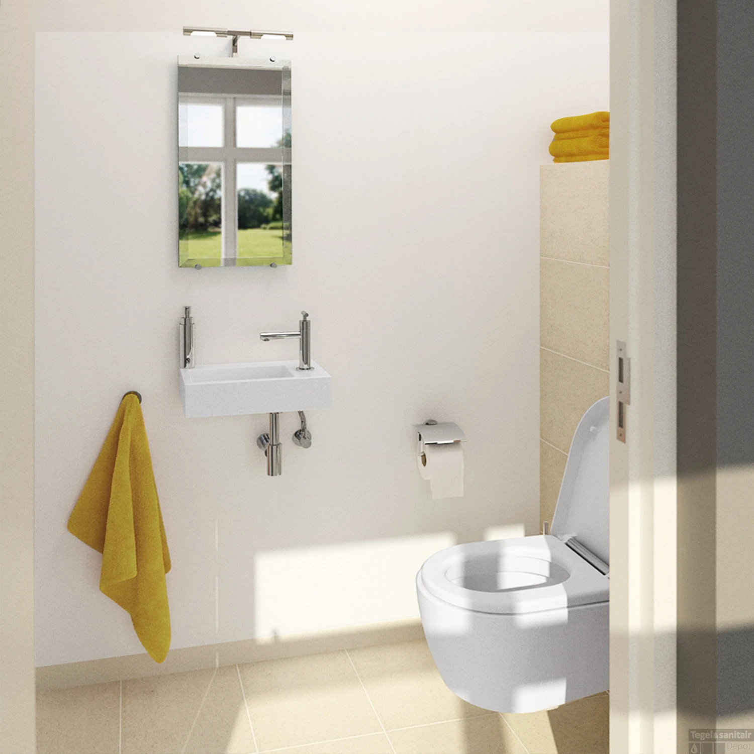 Wastafel Clou Flush 60x42x13cm Solid Surface Mat Wit (Met 5 Voorbewerkte Kraangaten) 9 Wastafel Clou Flush 60x42x13cm Solid Surface Mat Wit (Met 5 Voorbewerkte Kraangaten) - Afbeelding 7