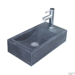 Natuursteen Fontein Wiesbaden Recto 40x22x10cm (kraangat Recht)