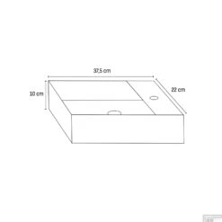 Fontein Boss & Wessing Mini 37.5x22x10 Cm Glans Wit (kraangat Links) -Sealkin Badkamermeubilair Winkel fontein boss wessing mini 37.5x22x10 cm glans wit kraangat links tech