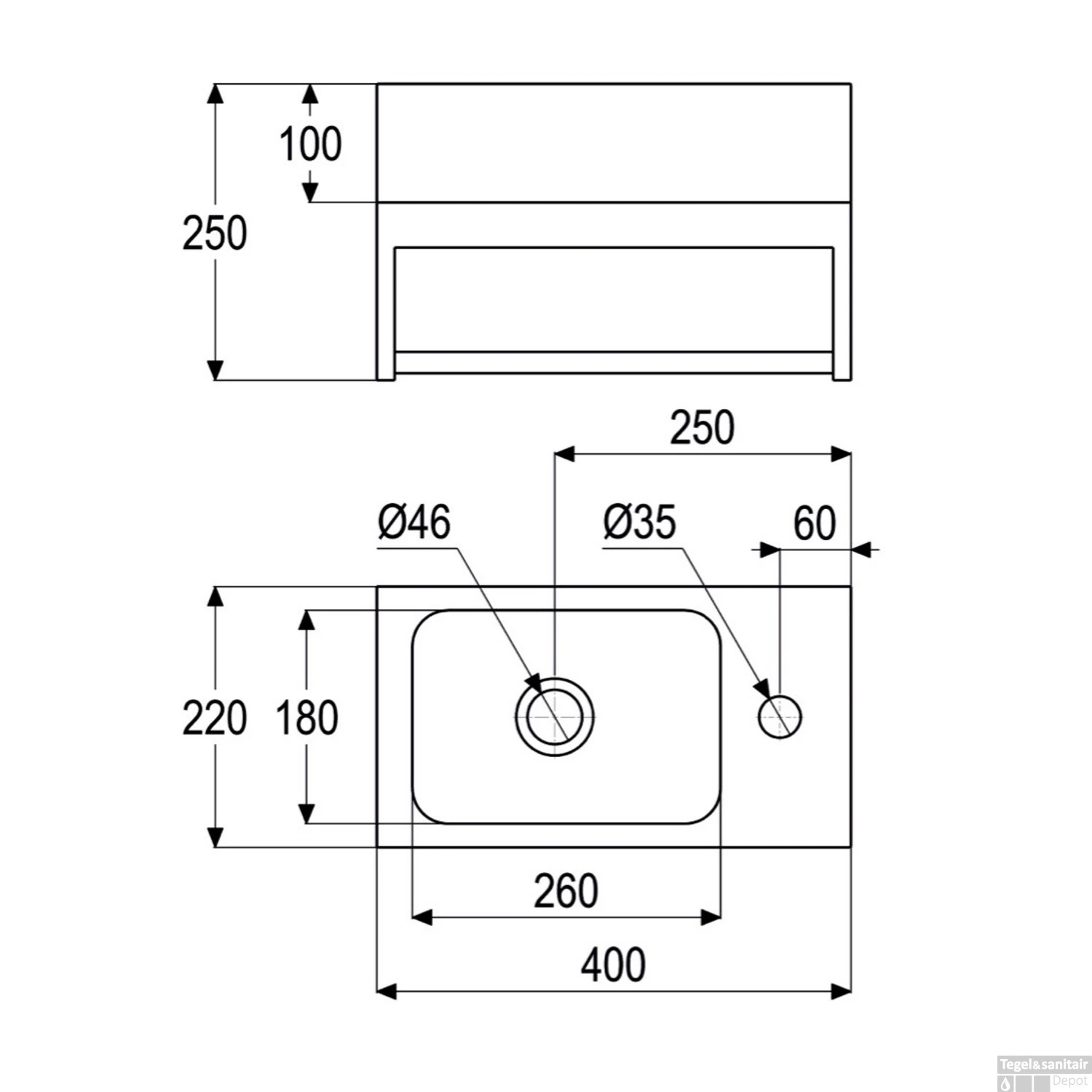 Fontein Casajoy Atlas 40x22x25cm Natuursteen Met RVS Frame 4 Fontein Casajoy Atlas 40x22x25cm Natuursteen Met RVS Frame - Afbeelding 2
