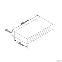 Waskom Sanilux Rond 20x12 Cm Natuursteen Met Massief Wood Planchet -Sealkin Badkamermeubilair Winkel fontein met planchet sanilux eiken inclusief ronde natuursteen waskom tech