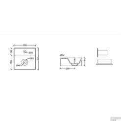 Fontein Salenzi Spy 30x30 Cm Mat Legergroen (inclusief Bijpassende Waste) -Sealkin Badkamermeubilair Winkel fontein salenzi spy 30x30 cm mat legergroen inclusief bijpassende clickwaste