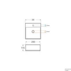 Fontein Wiesbaden Leto 33.5x29x11.5 Cm Keramiek Carrara -Sealkin Badkamermeubilair Winkel fontein wiesbaden mini 33.5x29x11.5 cm keramiek carrara tech