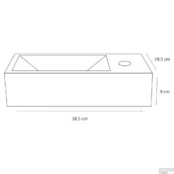 Fonteinset Differnz Ravo Beton 38.5x18.5x9 Cm Licht Grijs Met Gebogen Kraan Mat Goud -Sealkin Badkamermeubilair Winkel fonteinset differnz ravo beton 38.5x18.5x9 cm licht grijs met gebogen kraan mat goud tech