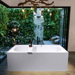 FREEZE Vrijstaand Bad 180x85cm Kleur Cale / Cale -Sealkin Badkamermeubilair Winkel freeze 2 00021