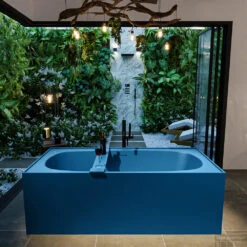 FREEZE Vrijstaand Bad 180x85cm Kleur Jeans / Jeans -Sealkin Badkamermeubilair Winkel freeze 2 00026