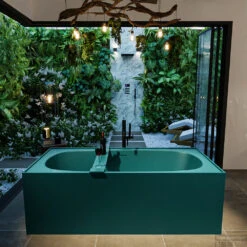 FREEZE Vrijstaand Bad 180x85cm Kleur Smag / Smag -Sealkin Badkamermeubilair Winkel freeze 2 00028