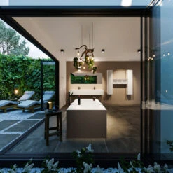 FREEZE Vrijstaand Bad 180x85cm Kleur Smoke / Talc -Sealkin Badkamermeubilair Winkel freeze 3 00007