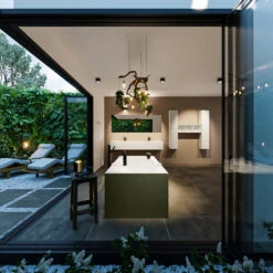 FREEZE Vrijstaand Bad 180x85cm Kleur Army / Talc -Sealkin Badkamermeubilair Winkel freeze 3 00010