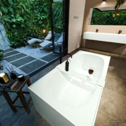 FREEZE Vrijstaand Bad 180x85cm Kleur Greey / Greey -Sealkin Badkamermeubilair Winkel freeze 4 00018