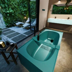 FREEZE Vrijstaand Bad 180x85cm Kleur Smag / Smag -Sealkin Badkamermeubilair Winkel freeze 4 00028