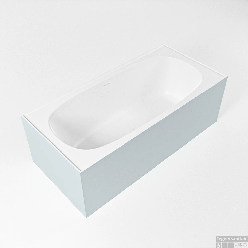 FREEZE Vrijstaand Bad 180x85cm Kleur Clay / Talc 3 FREEZE Vrijstaand Bad 180x85cm Kleur Clay / Talc