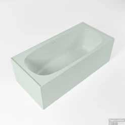 FREEZE Vrijstaand Bad 180x85cm Kleur Greey / Greey