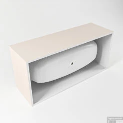 FREEZE Vrijstaand Bad 180x85cm Kleur Linen / Linen -Sealkin Badkamermeubilair Winkel freeze google 2 00017