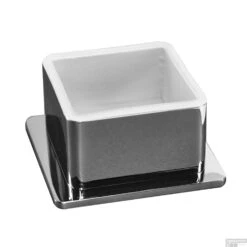 Glashouder Wiesbaden Eris Vrijstaand Chroom